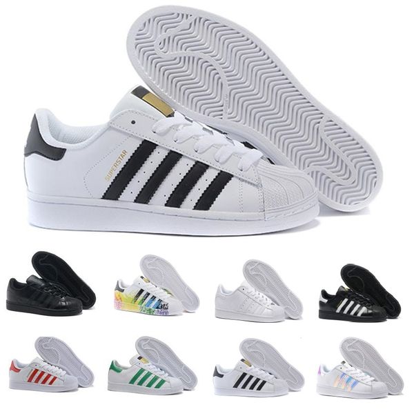 Super Star White Hologram Iridescent Junior Superstars 80s Pride Men Casual Designers Shoes Women Superstar Outdoor Walking Shoes 36-45
Super Star White Hologram Iridescent Junior Superstars 80s Pride Men Casual Designers Shoes Women Superstar Outdoor Walking Shoes 36-45