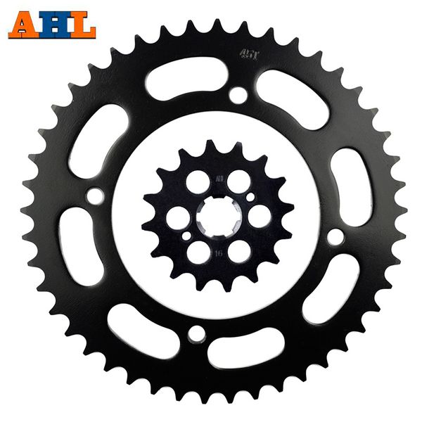 ahl motorcycle parts 45-16t front & rear sprockets kit for yamaha xv250 v star 1989-2018 xv240 virago 1989 gear fit 520 chain
ahl motorcycle parts 45-16t front & rear sprockets kit for yamaha xv250 v star 1989-2018 xv240 virago 1989 gear fit 520 chain