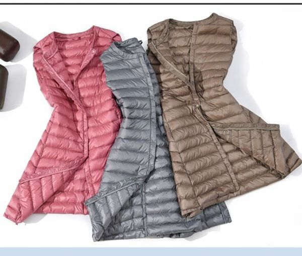 women autumn winter sleeveless vest female covered button windproof lightweight long waistcoat warm plus size vest size m-3xl, Black;white
women autumn winter sleeveless vest female covered button windproof lightweight long waistcoat warm plus size vest size m-3xl, Black;white