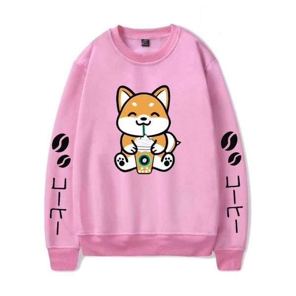 2020 new autumn winter anime cartoon kpop dog drink coffee hoodies men/women streetwear tracksuit kawaii street sweatshirt, Black
2020 new autumn winter anime cartoon kpop dog drink coffee hoodies men/women streetwear tracksuit kawaii street sweatshirt, Black