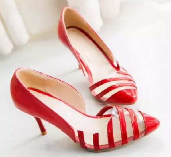 2019 women's shoes in spring and autumn with new style high heel fine heel pointed end @63, Black
2019 women's shoes in spring and autumn with new style high heel fine heel pointed end @63, Black