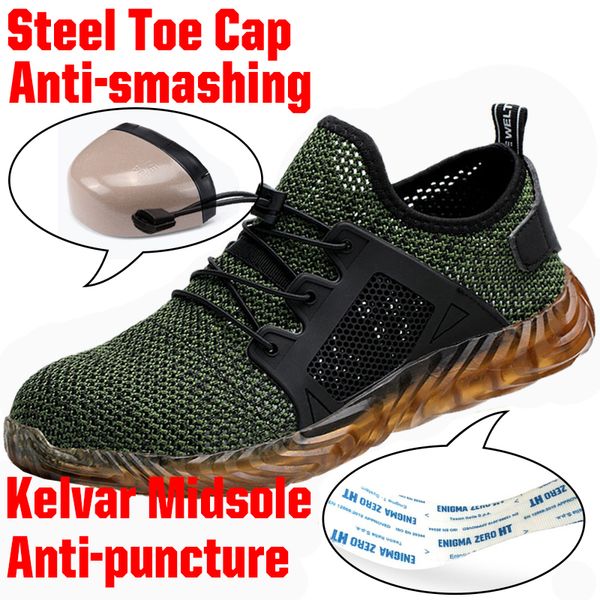 indestructible ryder shoes safety shoes with steel toe cap working boots men and women breathable lightweight outdoor sneakers, Black
indestructible ryder shoes safety shoes with steel toe cap working boots men and women breathable lightweight outdoor sneakers, Black