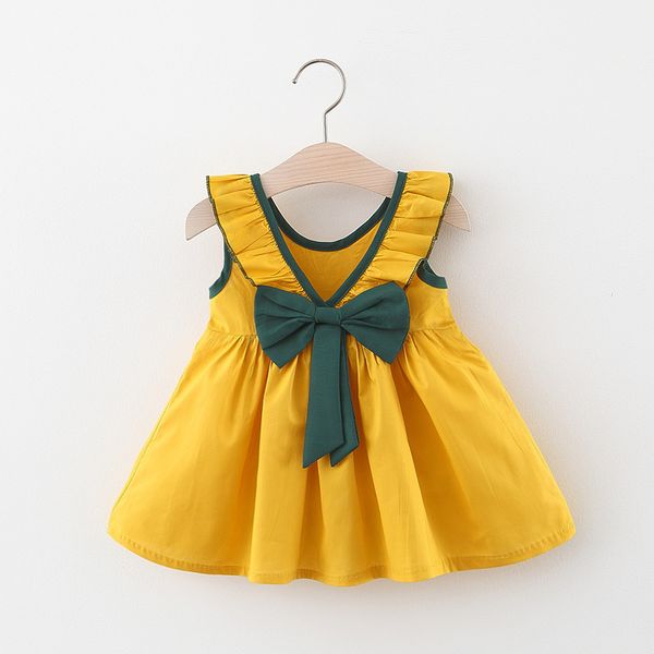 kids designer clothes girls childrens clothing korean girls solid color dress 14-year-old baby sleeveless vest skirt cute bow foreign trade, Red;yellow
kids designer clothes girls childrens clothing korean girls solid color dress 14-year-old baby sleeveless vest skirt cute bow foreign trade, Red;yellow