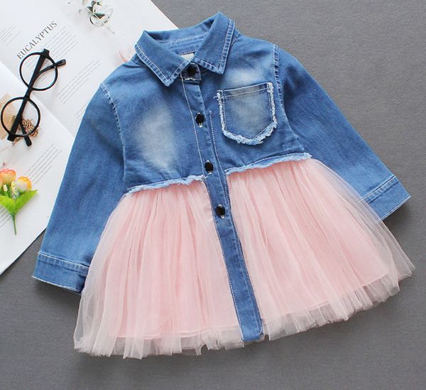 spring and autumn baby dress denim girls dresses new kids lace floral girl skirt long sleeve princess dress baby jeans skirt baby clothes, Red;yellow
spring and autumn baby dress denim girls dresses new kids lace floral girl skirt long sleeve princess dress baby jeans skirt baby clothes, Red;yellow