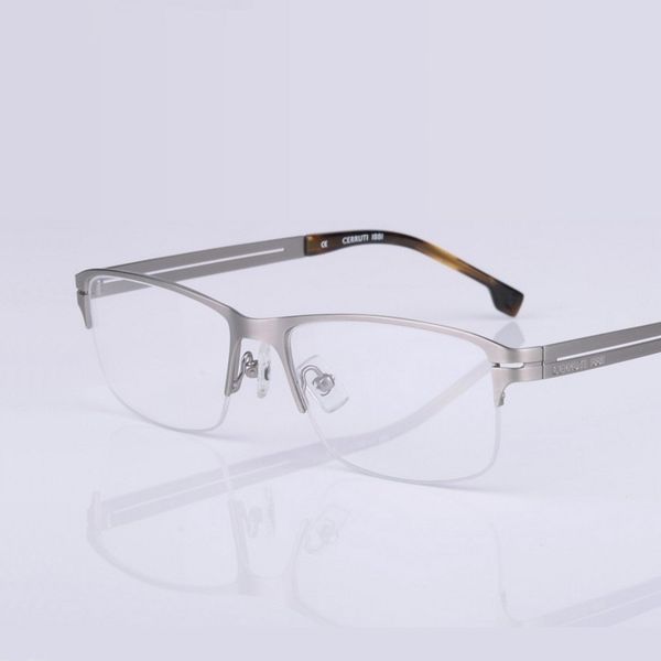 titanium alloy half rim men eyeglasses frames eyebrow frame eyewear myopia prescription reading glasses optical eyewear frames, Black
titanium alloy half rim men eyeglasses frames eyebrow frame eyewear myopia prescription reading glasses optical eyewear frames, Black