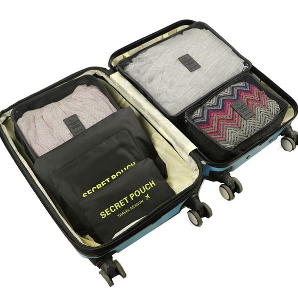 6pcs travel clothes storage waterproof bags portable luggage organizer pouch packing cube
6pcs travel clothes storage waterproof bags portable luggage organizer pouch packing cube