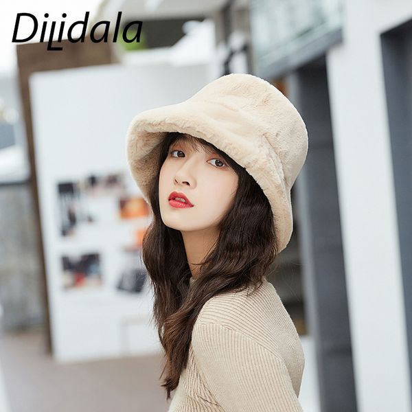 dilidala 2019 fisherman hat for women korean style wide wing bucket hat leisure fashion thick fur warm winter, Blue;gray
dilidala 2019 fisherman hat for women korean style wide wing bucket hat leisure fashion thick fur warm winter, Blue;gray