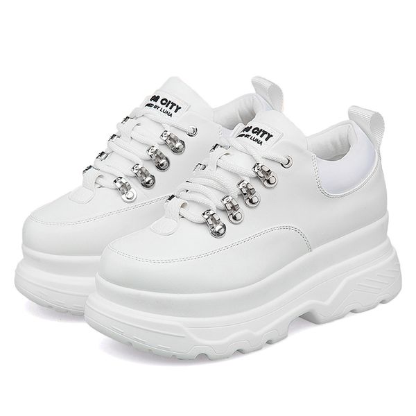 chunky sneakers for women new spring fashion platform shoes woman casual shoes lace-up leather white brand sneakers ladies 201201, Black
chunky sneakers for women new spring fashion platform shoes woman casual shoes lace-up leather white brand sneakers ladies 201201, Black