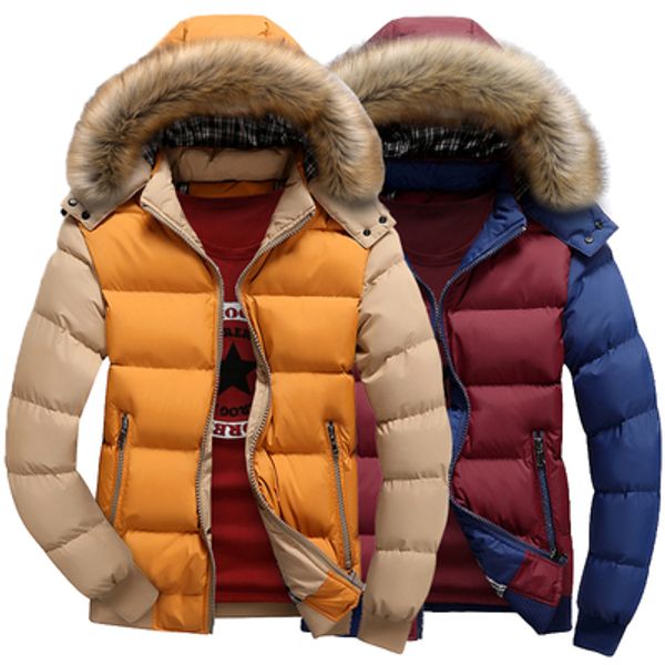 Новая марка Зимняя куртка Мужчины Теплый пуховик Повседневная Parka Мужчины пролож
Новая марка Зимняя куртка Мужчины Теплый пуховик Повседневная Parka Мужчины пролож