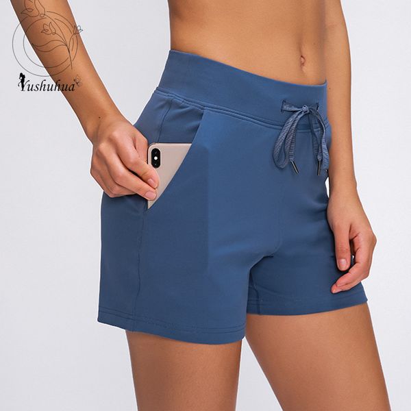 yushuhua solid color nylon gym workout shorts women high waist drawstring running pants sport shorts with pocket yoga, White;red
yushuhua solid color nylon gym workout shorts women high waist drawstring running pants sport shorts with pocket yoga, White;red