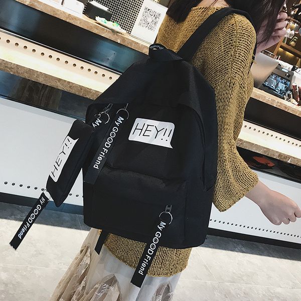 new canvas backpack women brand simple school bag for teenage lapshoulder bag girls casual student satchel 2019
new canvas backpack women brand simple school bag for teenage lapshoulder bag girls casual student satchel 2019
