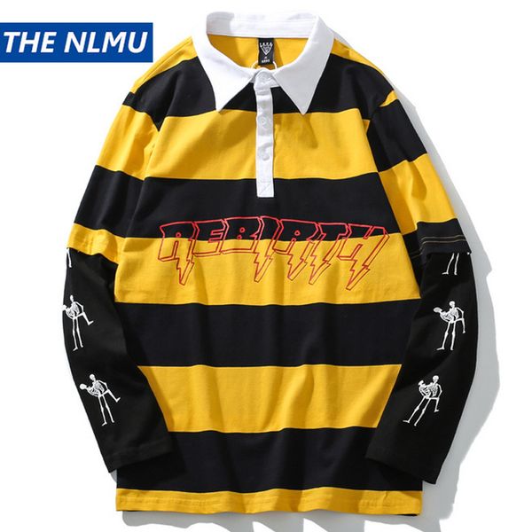 2020 spring long sleeve t shirt men streetwear hip hop striped t-shirt long sleeve harajuku tshirt cotton causal tees wo083, White;black
2020 spring long sleeve t shirt men streetwear hip hop striped t-shirt long sleeve harajuku tshirt cotton causal tees wo083, White;black