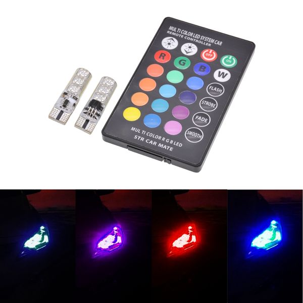 6xt10 w5w wedge led bulbs car interior lighting reading lights multicolor led flash/strobe bulb with remote controller
6xt10 w5w wedge led bulbs car interior lighting reading lights multicolor led flash/strobe bulb with remote controller