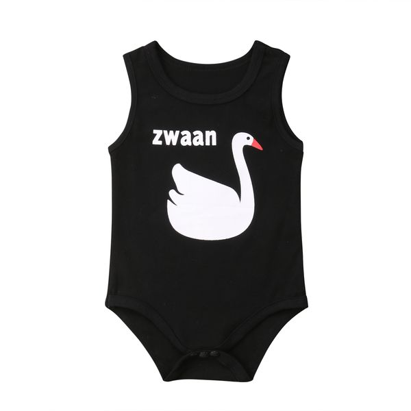 2018 cute newborn kids baby boys and girls summer sleeveless swan pattern cotton black bodysuit jumpsuit 0-24m, Blue
2018 cute newborn kids baby boys and girls summer sleeveless swan pattern cotton black bodysuit jumpsuit 0-24m, Blue