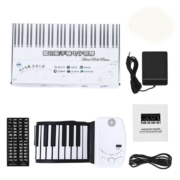 портативный 61 ключи roll up piano синтезаторе piano soft silicone electronic keyboard перезарядка батареи стандартный piano tone
портативный 61 ключи roll up piano синтезаторе piano soft silicone electronic keyboard перезарядка батареи стандартный piano tone