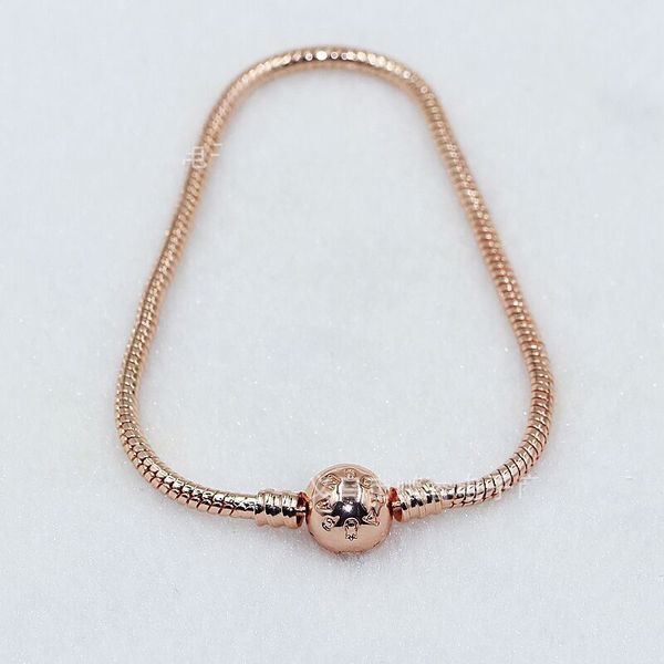 Beautiful women 18k ro e gold 3mm nake chain bracelet fit pandora ilver charm european bead bracelet diy jewelry making, Black
Beautiful women 18k ro e gold 3mm nake chain bracelet fit pandora ilver charm european bead bracelet diy jewelry making, Black