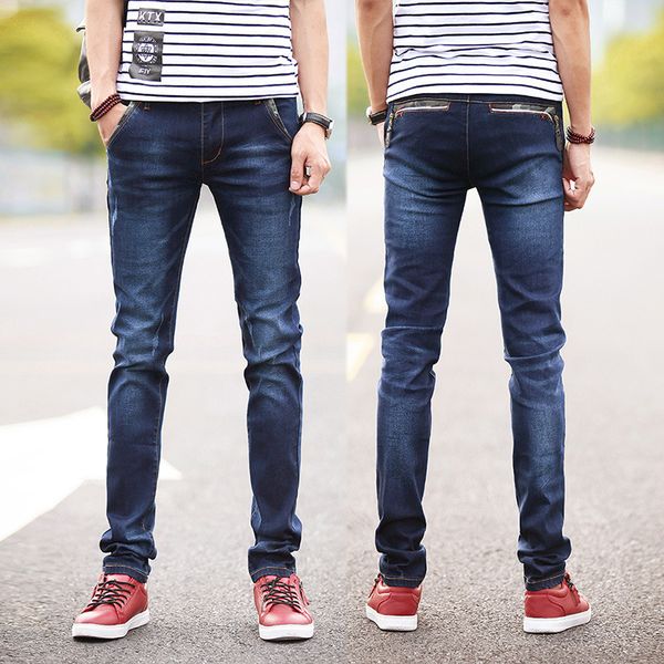 2019 spring biker jeans men slim fit ripped skinny jeans for man fashion denim straight pants plus size, Blue
2019 spring biker jeans men slim fit ripped skinny jeans for man fashion denim straight pants plus size, Blue