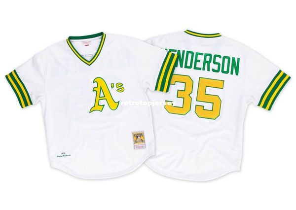 rickey henderson oakland mitchell & ness retro 1979 home white jersey, Black;blue
rickey henderson oakland mitchell & ness retro 1979 home white jersey, Black;blue