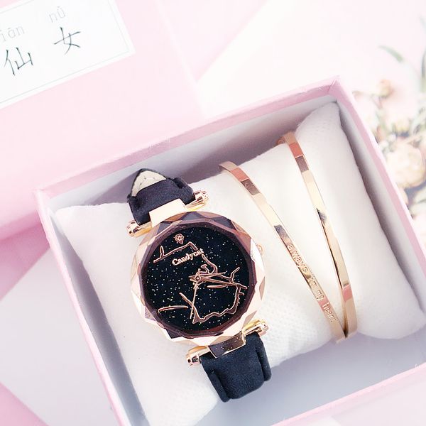 candy cat lady star watch fashion trend non-waterproof korean version student temperament lady atmospheric quartz watch, Slivery;brown
candy cat lady star watch fashion trend non-waterproof korean version student temperament lady atmospheric quartz watch, Slivery;brown