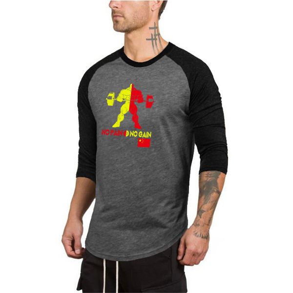 men running t shirt long sleeve o neck t-shirt 100% cotton tees mens fitness brand tshirt men gym clothing, Black;red
men running t shirt long sleeve o neck t-shirt 100% cotton tees mens fitness brand tshirt men gym clothing, Black;red