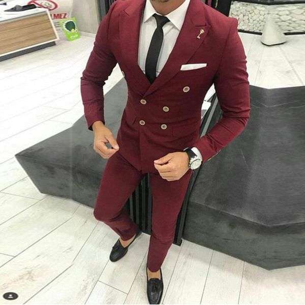 xz36 burgundy mens double breasted wedding suits men slim fit man business formal 2 pieces prom tuxedo suits custom made 2020, White;black
xz36 burgundy mens double breasted wedding suits men slim fit man business formal 2 pieces prom tuxedo suits custom made 2020, White;black