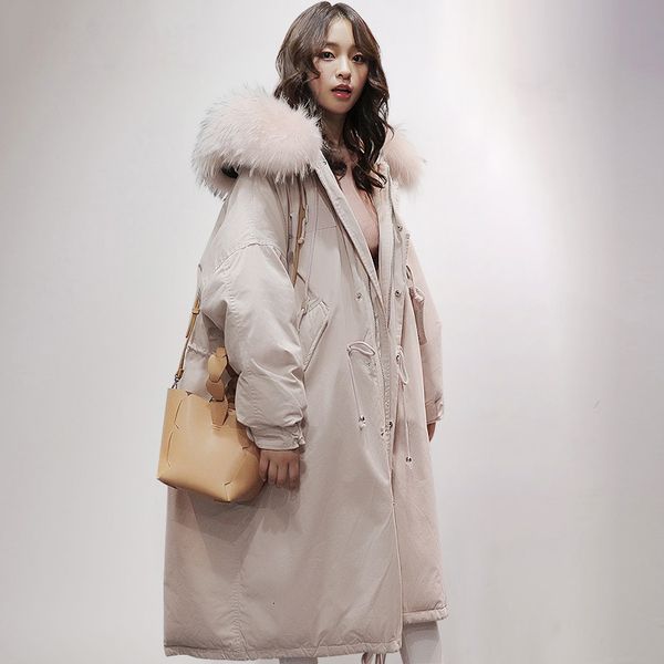 loose fit down coat women large real raccoon fur collar hooded down jacket fashion warm winter outerwear, Black
loose fit down coat women large real raccoon fur collar hooded down jacket fashion warm winter outerwear, Black