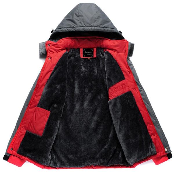 jacket men winter thick fleece waterproof outwear hooded jackets men's windbreaker army parka raincoat overcoat 5xl, Black;brown
jacket men winter thick fleece waterproof outwear hooded jackets men's windbreaker army parka raincoat overcoat 5xl, Black;brown