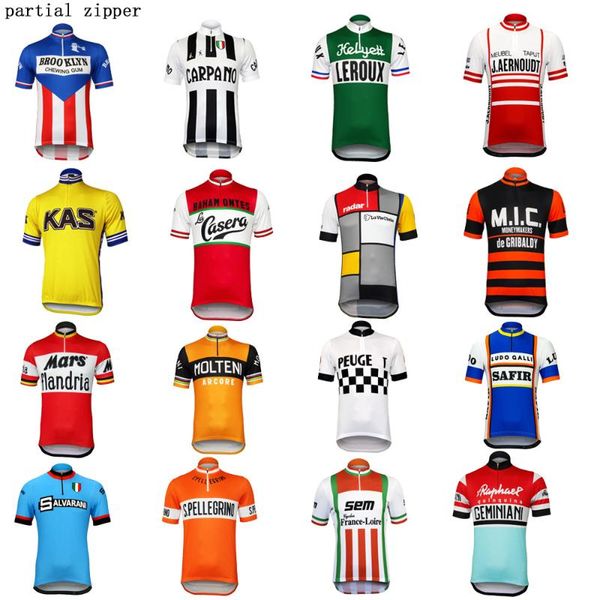 partial zipper cycling jersey men short sleeve half zipper cycling clothing bike wear jersey riding racing clothes mtb, Black;red
partial zipper cycling jersey men short sleeve half zipper cycling clothing bike wear jersey riding racing clothes mtb, Black;red