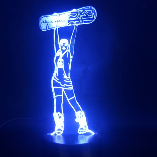 3d lamp a ski girl with a sign colorful with remote 2019 selling touch sensor for indoor decoration led night light lamp
3d lamp a ski girl with a sign colorful with remote 2019 selling touch sensor for indoor decoration led night light lamp