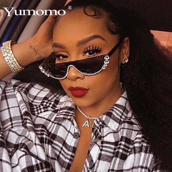 explosion rhinestone half-frame cat-eye sunglasses, personalized female diamond glasses, net red sunglasses, White;black
explosion rhinestone half-frame cat-eye sunglasses, personalized female diamond glasses, net red sunglasses, White;black