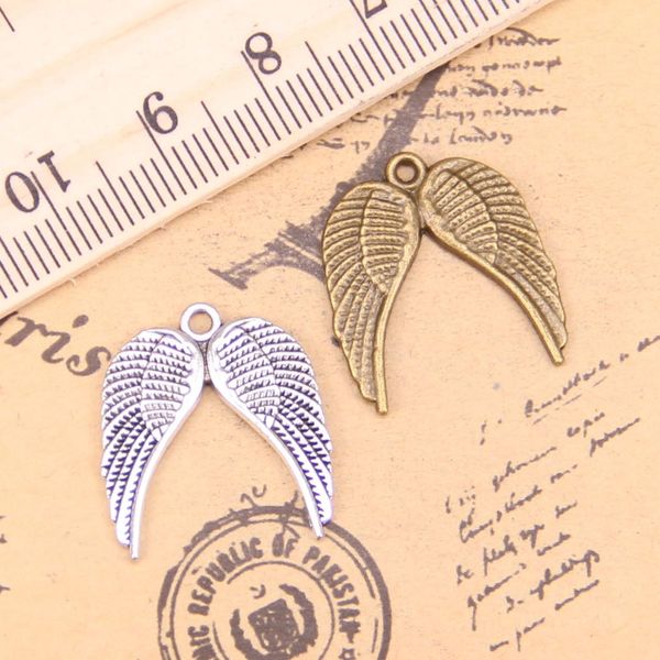 20pcs charms angel wings 21x19mm antique pendants,vintage tibetan silver jewelry,diy for bracelet necklace, Bronze;silver
20pcs charms angel wings 21x19mm antique pendants,vintage tibetan silver jewelry,diy for bracelet necklace, Bronze;silver