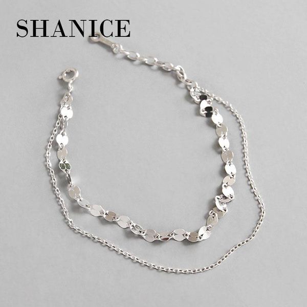 shanice ins simple tile chain double layers bracelets for women 925 sterling silver bracelets fashion jewelry dropshipping, Black
shanice ins simple tile chain double layers bracelets for women 925 sterling silver bracelets fashion jewelry dropshipping, Black