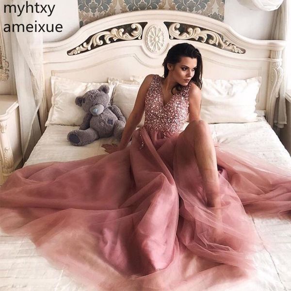 2019 new sleeveless custom dress v-neck floor-length a-line natural tulle sleeveless candy color prom dresses dress elegant, White;black
2019 new sleeveless custom dress v-neck floor-length a-line natural tulle sleeveless candy color prom dresses dress elegant, White;black