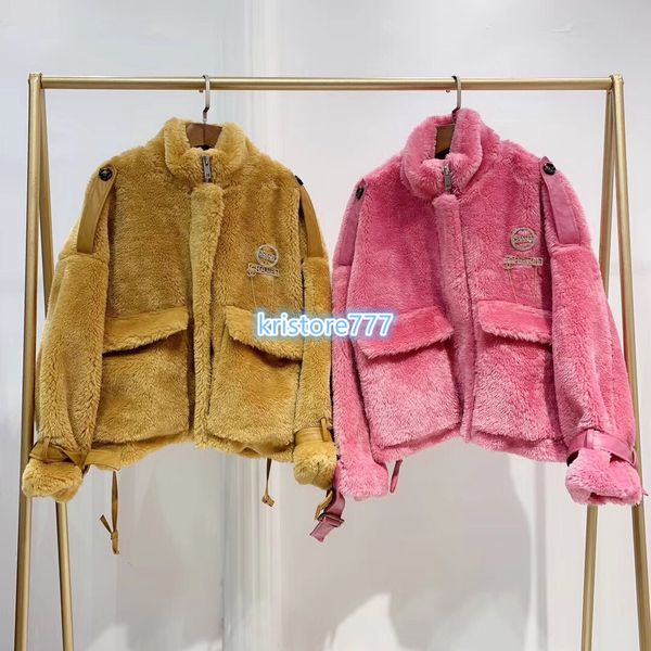 high end women's casual luxury design teddy bear jacket coats with crystal brooch girls runway oversized shirts outwear shorts jacket, Black;brown
high end women's casual luxury design teddy bear jacket coats with crystal brooch girls runway oversized shirts outwear shorts jacket, Black;brown