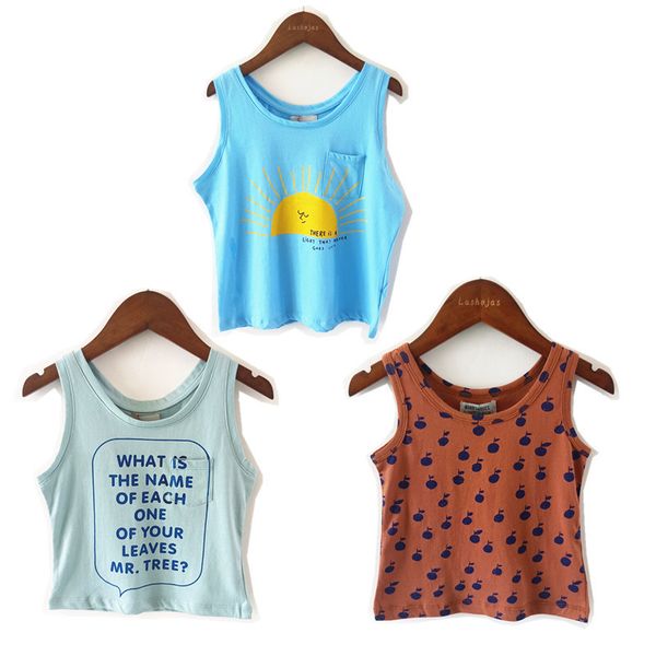 bobozone 2019 bobo new sleeveless t-shirt for kids boys girls baby tee y190516, Blue
bobozone 2019 bobo new sleeveless t-shirt for kids boys girls baby tee y190516, Blue