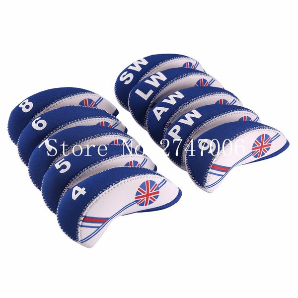 10pcs/set uk flag neoprene golf club iron head cover iron covers set headcover blue white protective union jack headcovers
10pcs/set uk flag neoprene golf club iron head cover iron covers set headcover blue white protective union jack headcovers