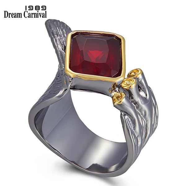 dreamcarnival1989 exaggerated new gothic ring for women split flap open red square zirconia personality female rings wa11779, Golden;silver
dreamcarnival1989 exaggerated new gothic ring for women split flap open red square zirconia personality female rings wa11779, Golden;silver