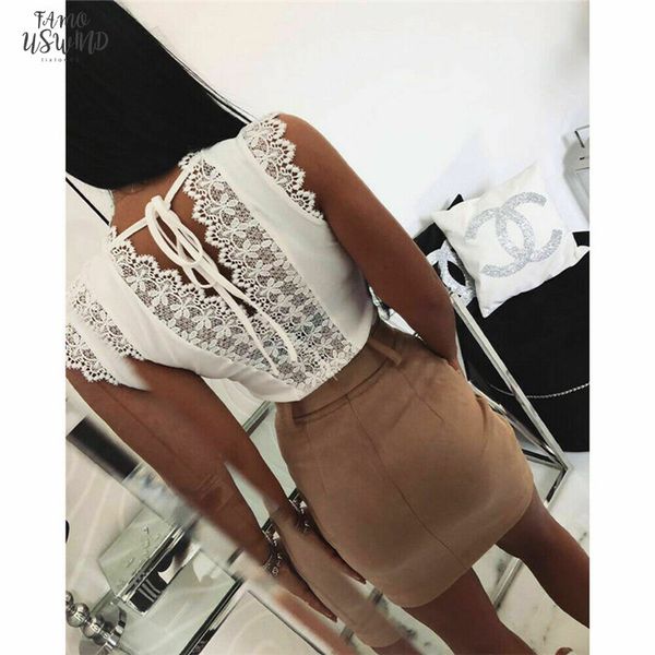 factory direct sales women ladies summer lace vest sleeveless casual t shirt new drop shipping, White
factory direct sales women ladies summer lace vest sleeveless casual t shirt new drop shipping, White