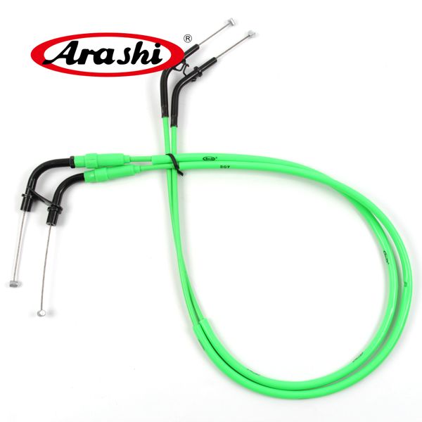 arashi throttle cables replacement for kawasaki z1000 2011 2012 2013 z 1000 stainless rubber cable wire lines linkage 3 colors
arashi throttle cables replacement for kawasaki z1000 2011 2012 2013 z 1000 stainless rubber cable wire lines linkage 3 colors