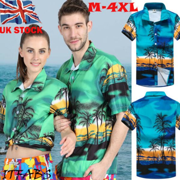 2019 new fashion hot sale unisex women men's summer casual hawaiian beach style comfortable lapel short sleeve slim shirt -4xl, White;black
2019 new fashion hot sale unisex women men's summer casual hawaiian beach style comfortable lapel short sleeve slim shirt -4xl, White;black