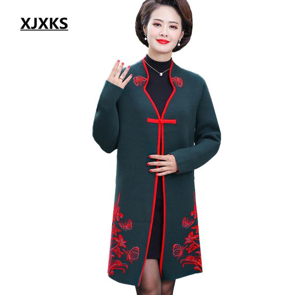 xjxks 2019 autumn winter new women woolen coat loose plus size comfortable cashmere knitted coat women long cardigan, Black
xjxks 2019 autumn winter new women woolen coat loose plus size comfortable cashmere knitted coat women long cardigan, Black