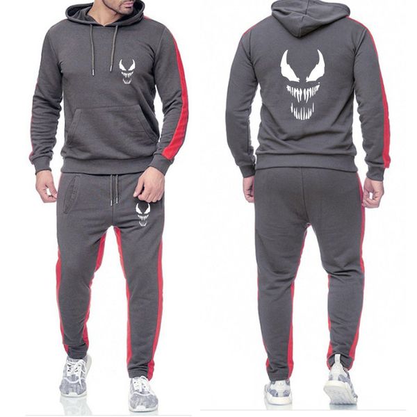 spring men's sportswear front small back big printed running suit clothes sports jogging training fitness tracksuit running set, Black
spring men's sportswear front small back big printed running suit clothes sports jogging training fitness tracksuit running set, Black