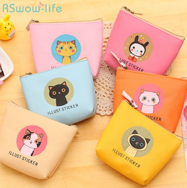 cartoon cat waterproof pu coin purse portable mini card storage bag children's birthday supplies gifts for guests
cartoon cat waterproof pu coin purse portable mini card storage bag children's birthday supplies gifts for guests