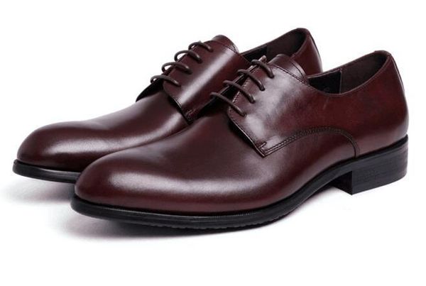 Men pointed Toe Lace Up Genuine Leather Oxfords Shoes office Dress Shoes new style falt Handmade Shoes black brown
Men pointed Toe Lace Up Genuine Leather Oxfords Shoes office Dress Shoes new style falt Handmade Shoes black brown