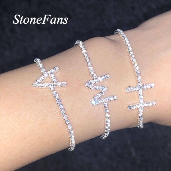 stonefans ins fashion letter bracelet silver chain jewelry for women charm simple bracelet adjustable chain alphabet jewellery, Black
stonefans ins fashion letter bracelet silver chain jewelry for women charm simple bracelet adjustable chain alphabet jewellery, Black