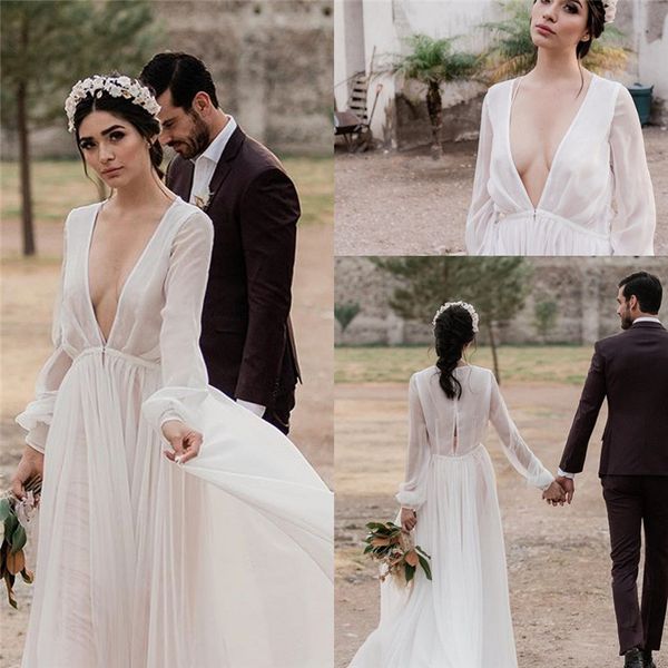 tulle sleeveless aline v-neck with long sleeves custom made floor length wedding dresses vestido de noiva bridal gowns, White
tulle sleeveless aline v-neck with long sleeves custom made floor length wedding dresses vestido de noiva bridal gowns, White