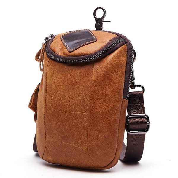 korean fashion sports leisure genuine leather men waist bag male travel multifunction small bag cowhide strap shoulder
korean fashion sports leisure genuine leather men waist bag male travel multifunction small bag cowhide strap shoulder