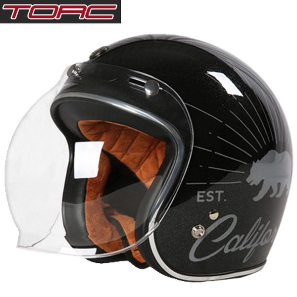 1pcs torc 3/4 open face motorcycle scooter helmet dot racer vintage transparent bubble mirror motorycle helmet
1pcs torc 3/4 open face motorcycle scooter helmet dot racer vintage transparent bubble mirror motorycle helmet