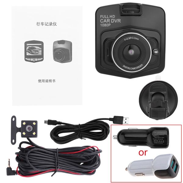 1 set new 2.4" hd 1080p dual lens rearview car dvr camera video recorder dash cam g-sensor
1 set new 2.4" hd 1080p dual lens rearview car dvr camera video recorder dash cam g-sensor