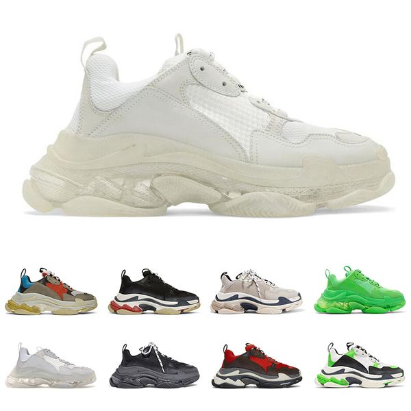 2019 triple s designer shoes luxury sneakers for men women top quality clear sole black white grey old dad trainer casual shoe platform
2019 triple s designer shoes luxury sneakers for men women top quality clear sole black white grey old dad trainer casual shoe platform